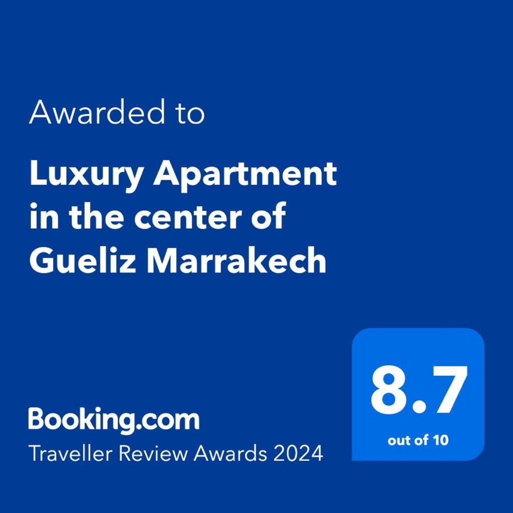 Luxury Apartment In The Center Of Gueliz Marrakech Marrakesh Eksteriør bilde